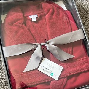 New Hotel Collection Red Spa Robe S/M , L/XL